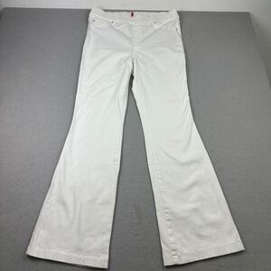 SPANX White Flare & Wide Leg Jeans
